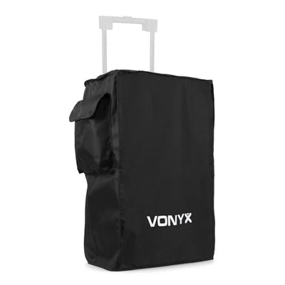 Vonyx SC15B Speaker Covers - Durable PA Speaker Bag with Handle Opening - Image 1 of 4