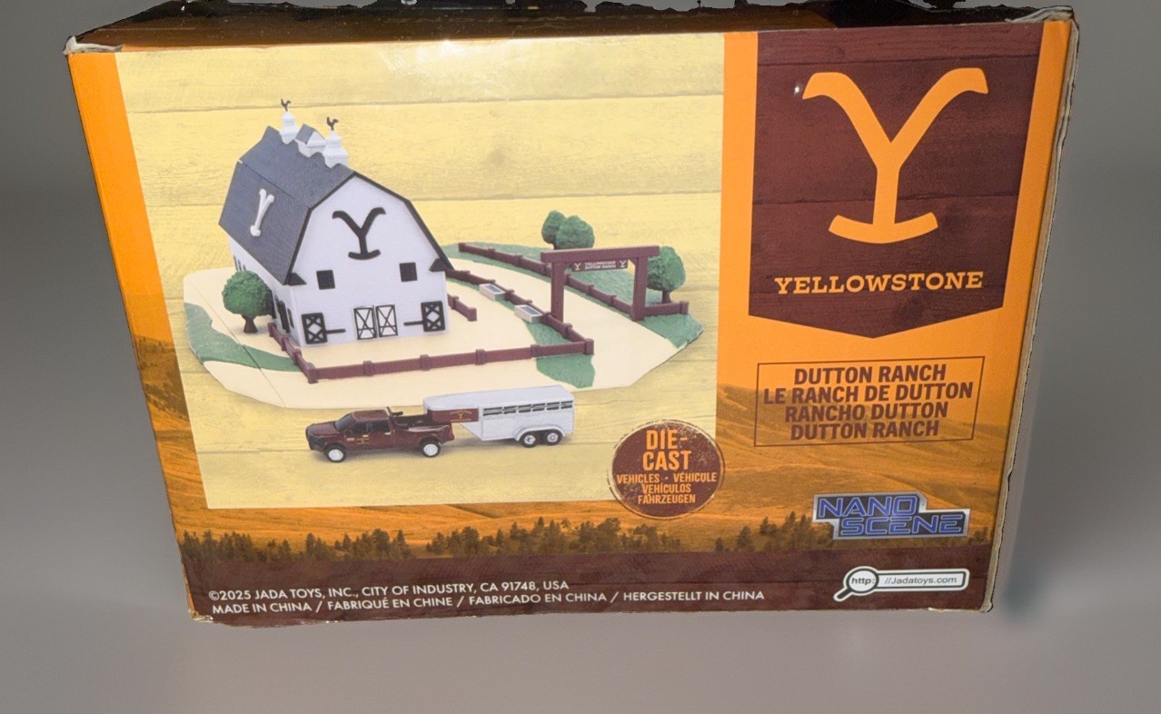 NEW 2026 Jada Toys Yellowstone NANO SCENE Dutton Ranch w/ Truck ...