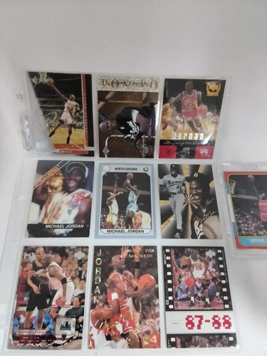 New ListingMichael Jordan 10 Cards  90s Basketball Lot Inserts, Rookies, HOF 39