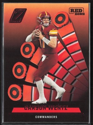 2022 Zenith #23 Carson Wentz Red Zone