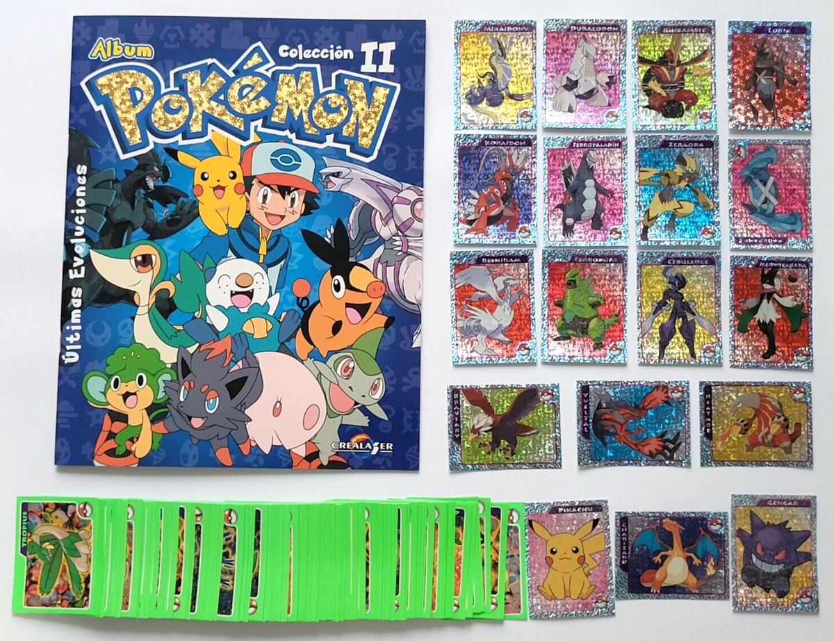 ALBUM POKEMON Latest Evolutions 2 + Full Set 204/204 Stickers 2024
