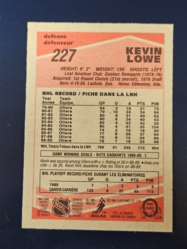 1989-90 OPC O-Pee-Chee Hockey Cards Complete Your Set You Pick Choose #221 - 330 - Picture 11 of 157