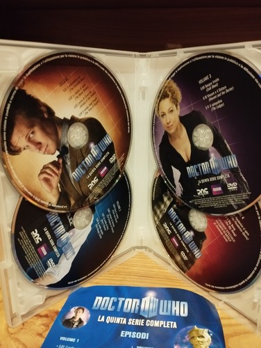 Doctor who la quinta stagione completa dvd! Ottime condizioni - Foto 3 di 3