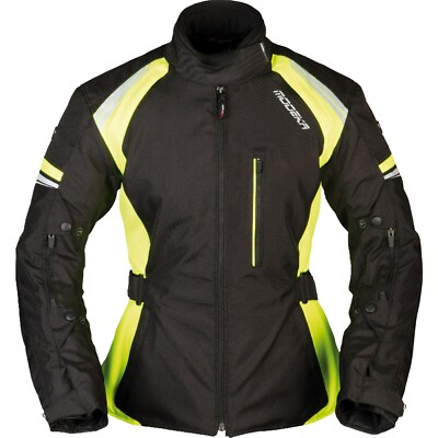 Modeka Violetta Lady Size 44 Women's Motorcycle Jacket Waterproof Black-Orange