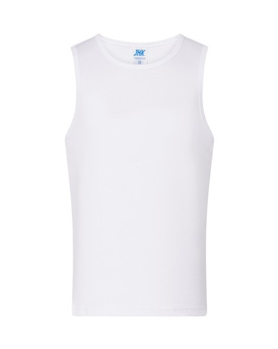 Children's Tank Top 100% Cotton Boys Sports T-Shirt Wide Strap Kids - Picture 4 of 9