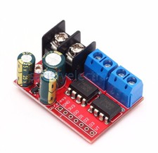5A Dual DC Motor Drive Remote Control Double H-Bridge PWM Speed Control Module
