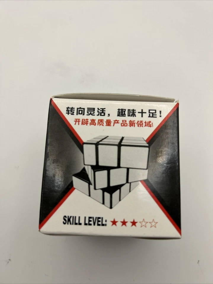 Cubo mágico Shengshou espejo plateado Foto 3 de 4