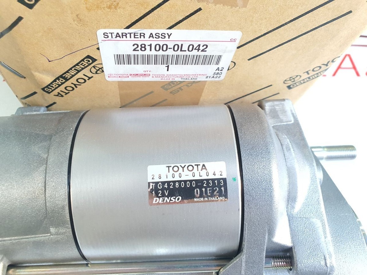 Genuine OEM Engine Starter Motor 28100-0L042 Fits 2011-2016 Toyota