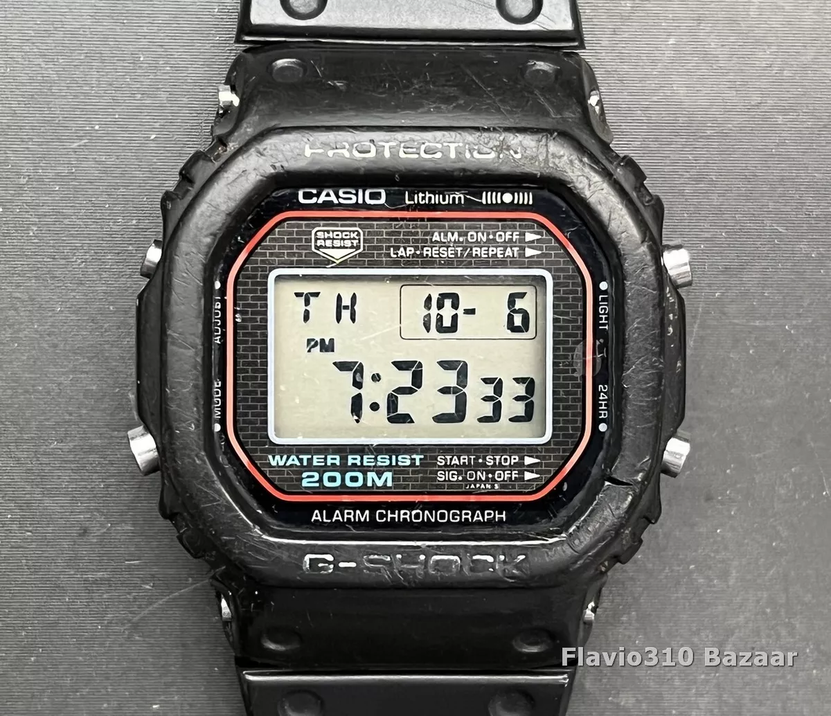 RARE 1983 Casio G-SHOCK DW-5000 (240) Japan B 1st Generation - All