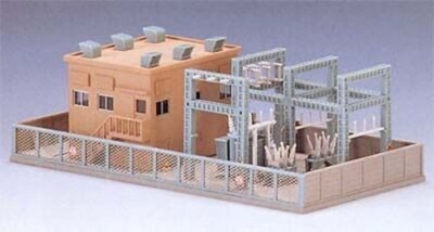 N Scale Tomix Electrical Power Substation kit