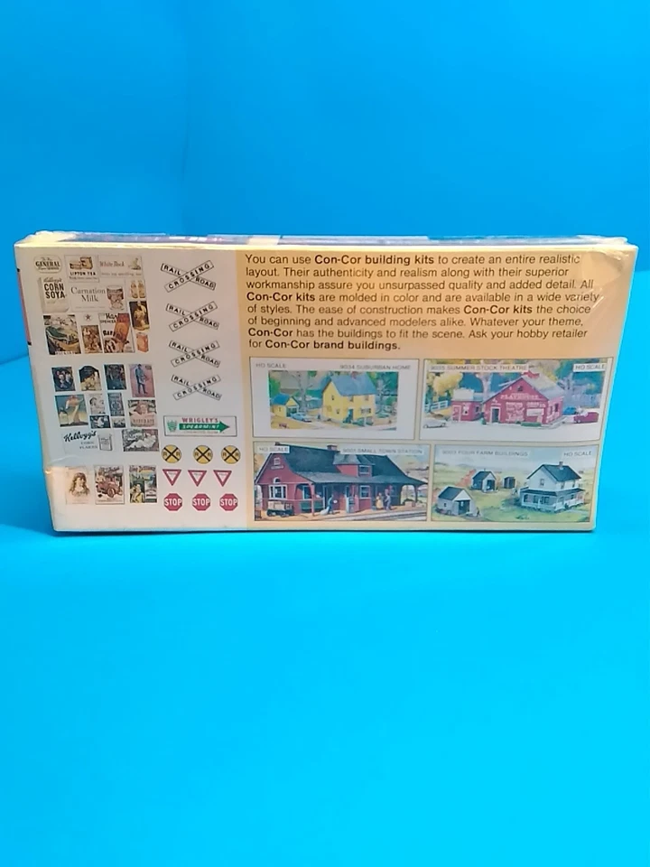 ho scale Con Cor yardmasters office kit #9032 - Image 4 of 4