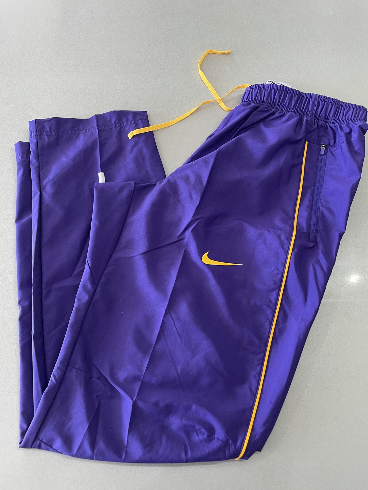 NEW RARE!! Nike Pro Elite Storm Purple Track Field Pants M 824625-XXX LSU Laker