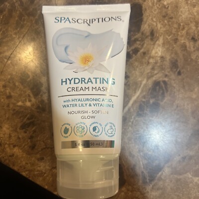 Spascriptions Hydrating Cream Mask 5oz (150ML)  New Sealed