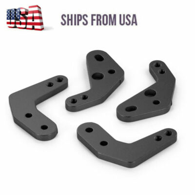 TREAL Aluminum Shock Towers For Axial SCX10 II - Rear Shock Hoops Upgrade Parts