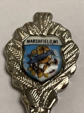 Marshfield Wisconsin Vintage Souvenir Spoon Collectible