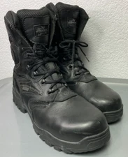 Mens Sz 12XW THOROGOOD SHOES 804-6191 8" Work Boot Black