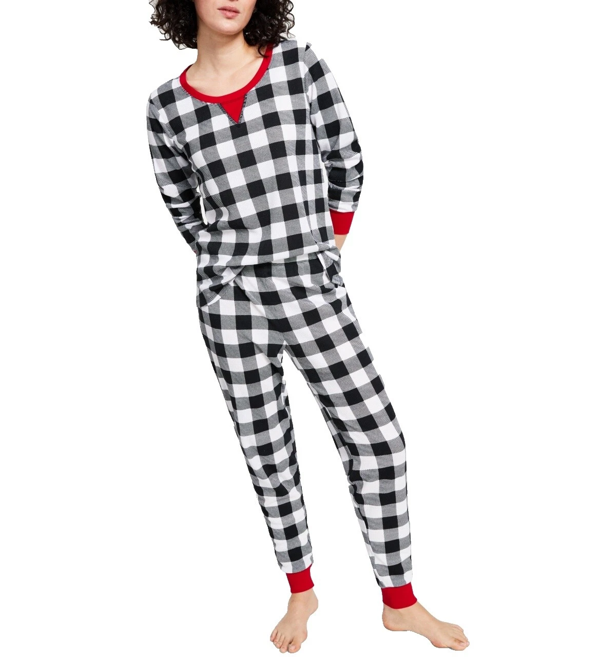 Black Checked Sleepwear & Robes for Women