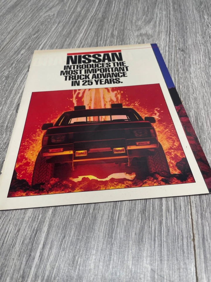 Nissan Truck 1986 Magazine Advertisement Ad 8 Pages - Image 2 of 4