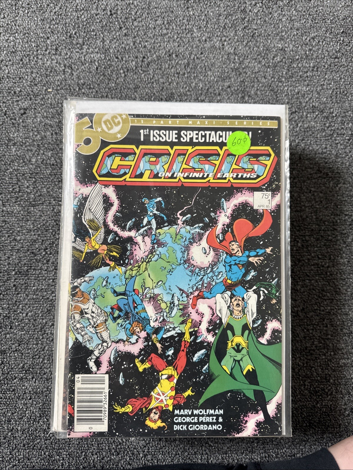 Crises On Infinite Earths FULL SET! DC! MARVEL! Namor! X-men! Hulk! 24 Issues
