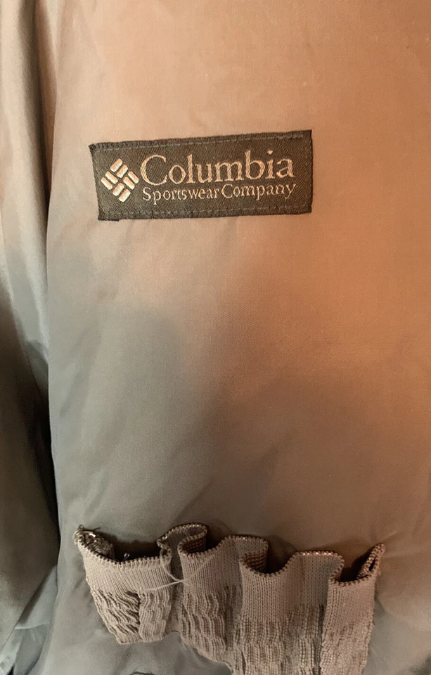 Columbia Coat Duck Hunting Reversible Bomber Insulated Jacket Size M Vintage - Image 3 of 4