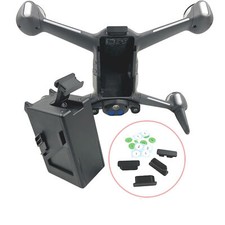 Battery Charging Port Dust Cover Terminal Dust Plug Kit for DJI FPV Drone Parts