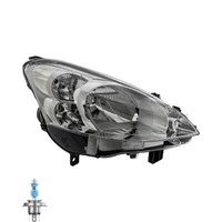 Halogen Scheinwerfer Links H4 FüR Peugeot Partner Kasten Tepee Inklusive Lampen