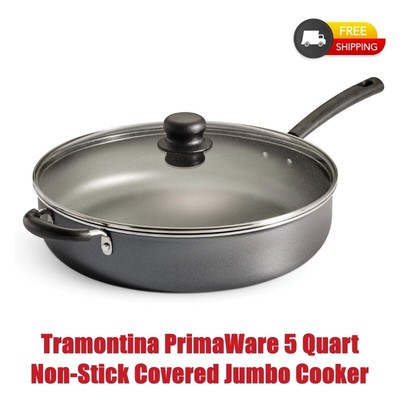 Tramontina PrimaWare 5 Quart Non-Stick Covered Jumbo Cooker