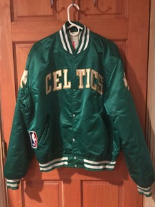 celtics starter jacket 80s