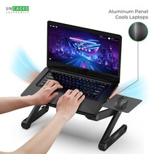 WorkEZ BEST Adjustable Laptop Cooling Stand  Lap Desk