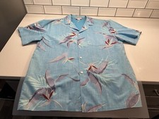 Vintage Late 60  s - 70  s Malihini Hawaii Hawaiian Shirt Men's XL Style 180R