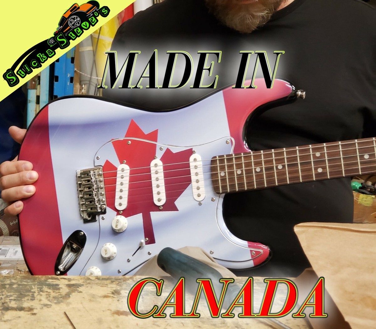 Pellicola Adesiva Per Chitarra Psichedelica Anni '60 - Sticka Steves GS 302 Ty Dye Acid Trip
