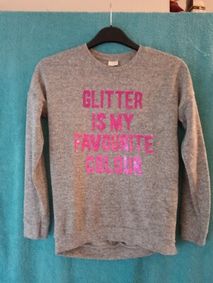 Kinder Glitzer Pullover