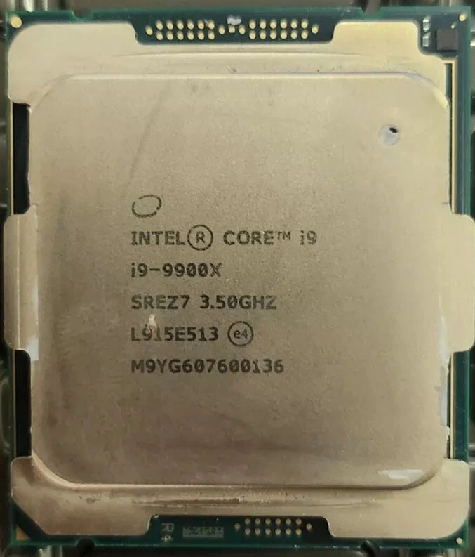 Intel Core i9-9900X 3.50GHz 10-Core 19.25M LGA2066 Desktop CPU Processor SREZ7 - Image 2 of 2