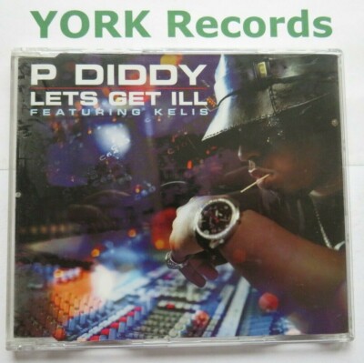 P DIDDY featuring KELIS - Let's Get Ill - Excellent Condition CD Single Bad Boy