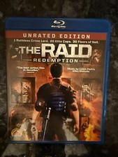 The Raid : Redemption Blu-ray, 2011 Unrated Edition - VERY GOOD