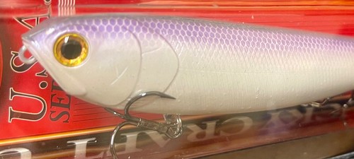 LUCKY CRAFT SAMMY 128 Topwater 5” 1 oz Walking Bass Fishing Lure - Lavender Shad - Picture 2 of 5