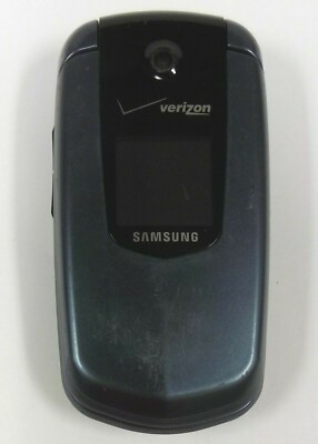 Samsung Smooth SCH-U350 - Blue ( Verizon ) Cellular Flip Phone