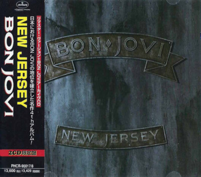 BON JOVI| New Jersey JAPAN CD PHCR-90017/8 1998 OBI s14343 | eBay