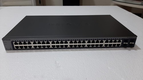Netgear 48-Port Gigabit Ethernet Smart Switch With 2 Dedicated SFP Ports - Picture 2 of 10