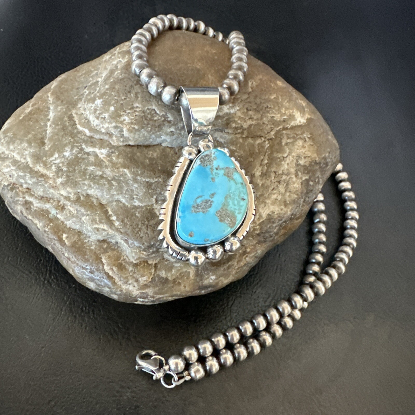 227 Gram Heavy Lizard Royston Turquoise Sterling Silver Bracelet 227 Gram Heavy Lizard Royston Turquoise Sterling Silver Bracelet