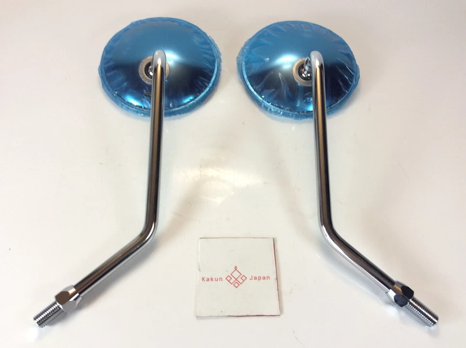 Juego de espejos retrovisores Kawasaki OEM MachIII H1 H2 G3 G4 S1 S2 S3 de Japón Foto 3 de 4