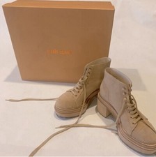 Cult Gaia Size 5  Womens Bratz Taupe Combat & Lace-up  Never Worn $495 Revolve