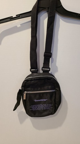 Ariana Grande Sweetener Crossbody Bag-Black-Concert-Tour-Primark Exclusive-Lyric
