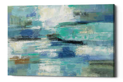 Epic Graffiti ''Clear Water'' by Silvia Vassileva, Giclee Canvas Wall Art