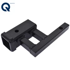 1-1/4" to 2" Trailer Hitch Receiver Rise-Drop Adapter Extender Extension Tow