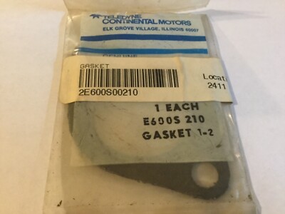 Genuine NOS Continental Motors Gasket E600S 210
