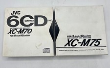 2 x JVC CD Magazine XC-M75/M70 6 Disc Changer 