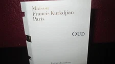 Oud extrait de parfum M.F.K. SAMPLE Spray Unisex 0.06 Oz New w/card sexy!