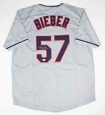 Shane Bieber Signed Cleveland Guardians Jersey (JSA COA) 2020 AL Cy Young Award