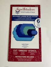 Spellbinders Nestabilities Label Eleven Dies